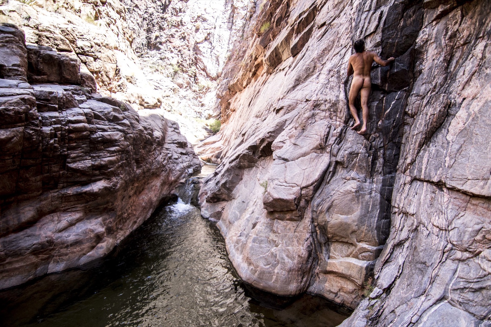 Day 3, passing time in Phantom Creek before the final hike out to the rim