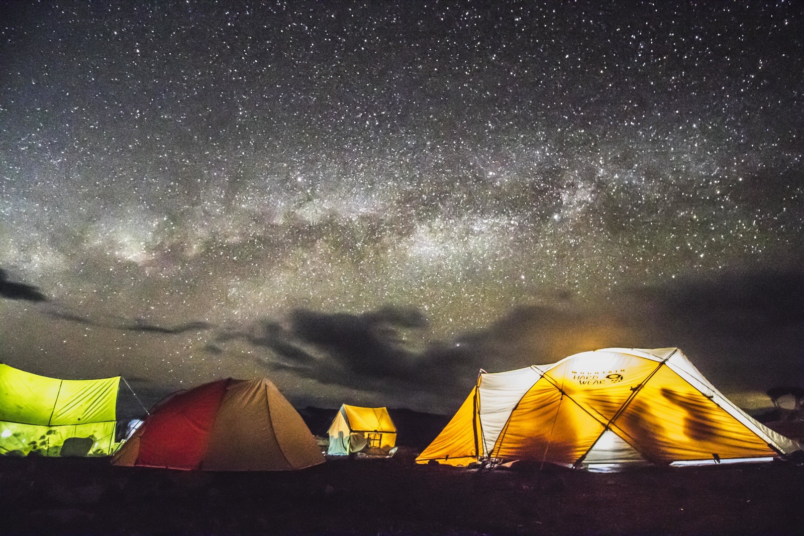 camp and the milkyway 