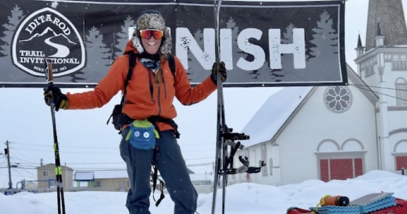 Deseret News: First and only woman to finish the 1,000-mile Iditarod Trail Invitational on skis