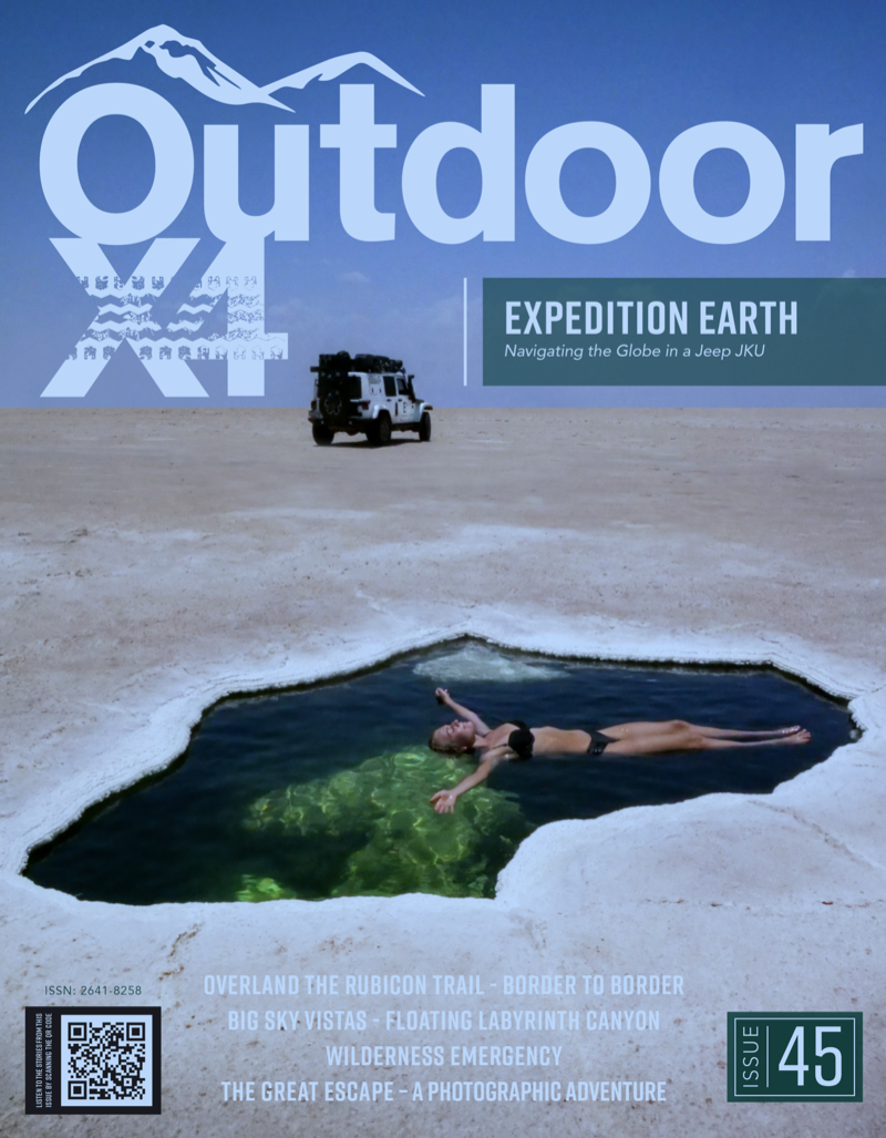 Outdoor X4 Magazine issue 45, Around the Campfire feature - scanned page 1 of 8