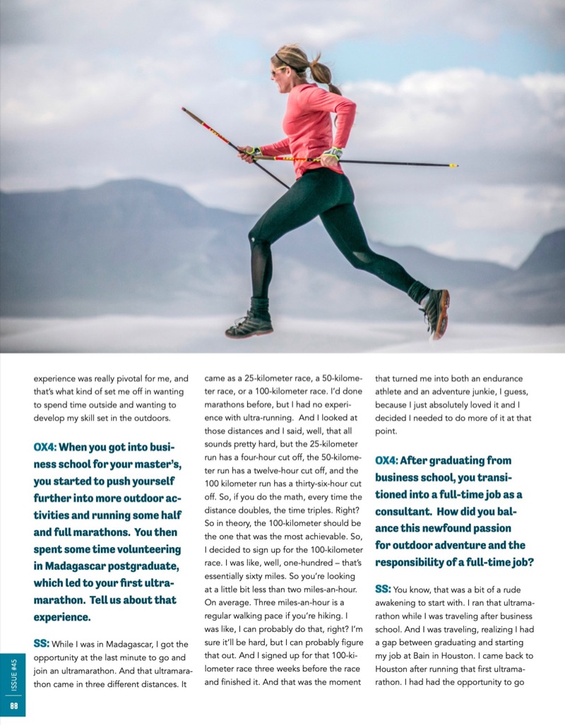 Outdoor X4 Magazine issue 45, Around the Campfire feature - scanned page 3 of 8