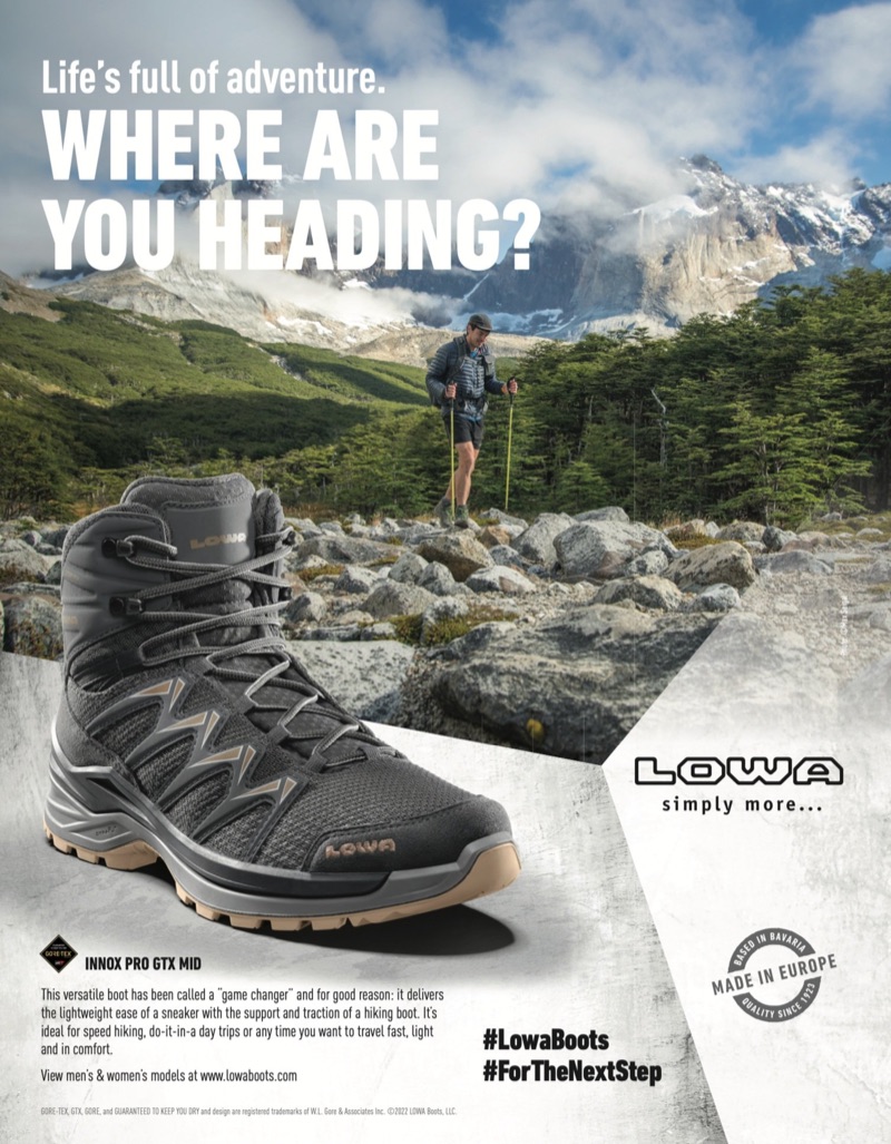 Outdoor X4 Magazine issue 45, Around the Campfire feature - scanned page 8 of 8
